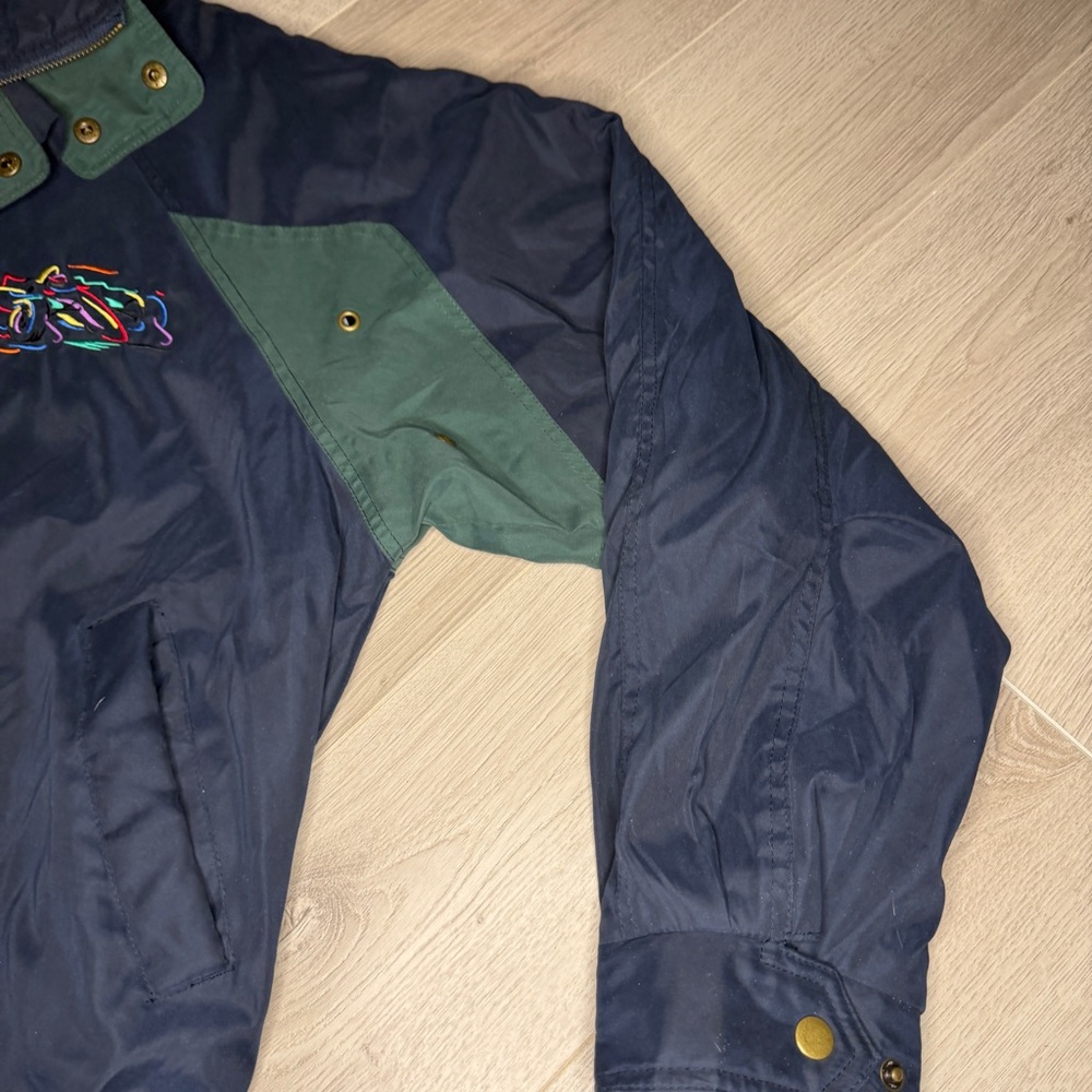 Vintage Randy Owens F1 Racing Embroidered Bomber Jacket - Picture 9 of 12